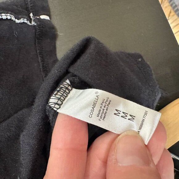 COSABELLA Bella Let Me Sleep Soft Cotton Short Robe Size Medium - Picture 10 of 11